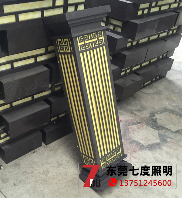 长条形仿云石户外墙壁灯定制厂家-麻豆视频下载照明